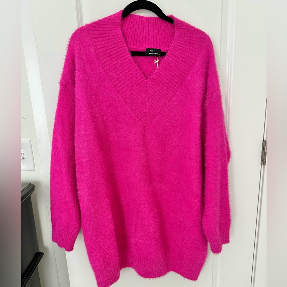 NWT Magenta Sweater Dress